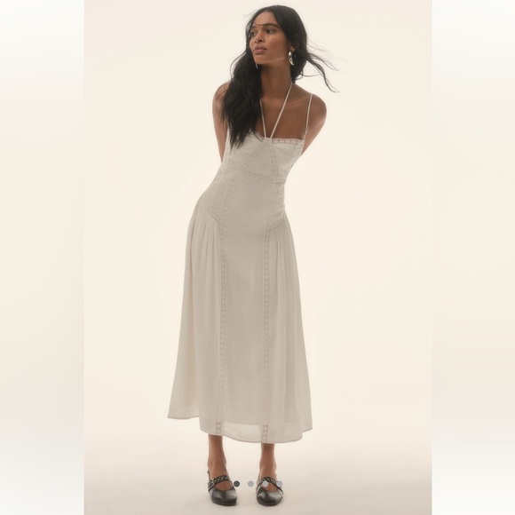 Anthropologie Dresses & Skirts - Beautiful Summer white dress : Anthropologie NWT